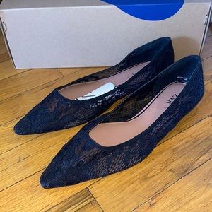 Zara Lace Flats